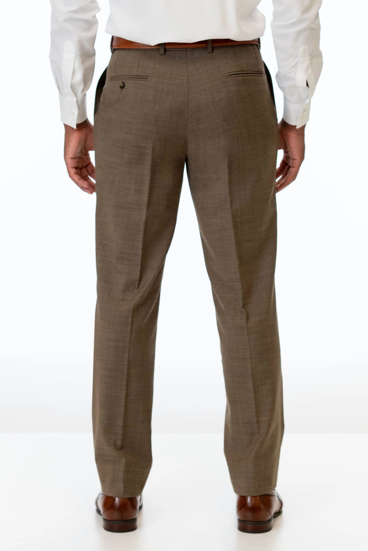 Brown Archer Suit Pants