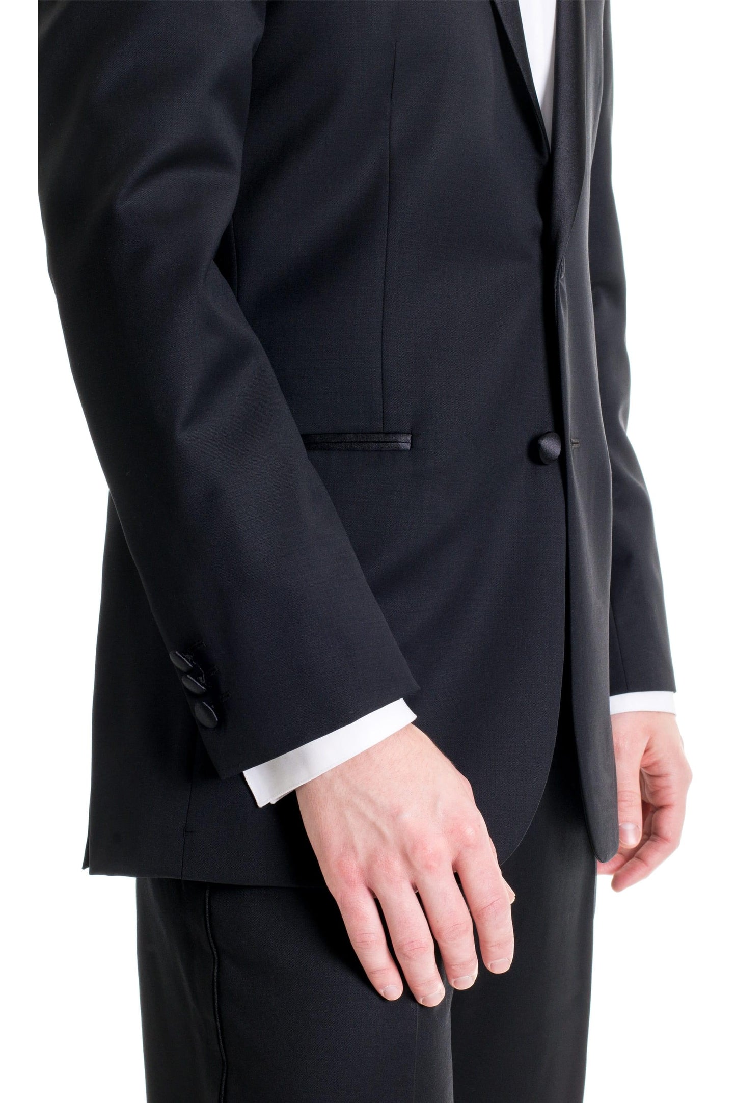 Super 120's Slim Fit Tuxedo Coat