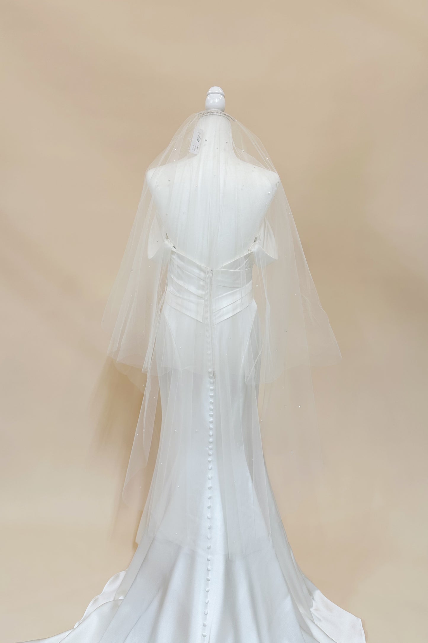 Pearl Blusher Veil