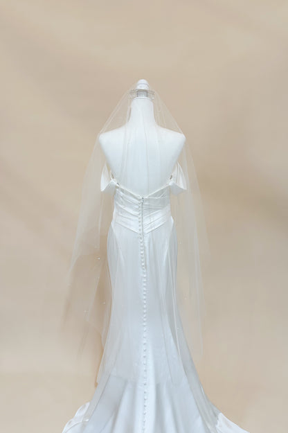 Pearl Blusher Veil