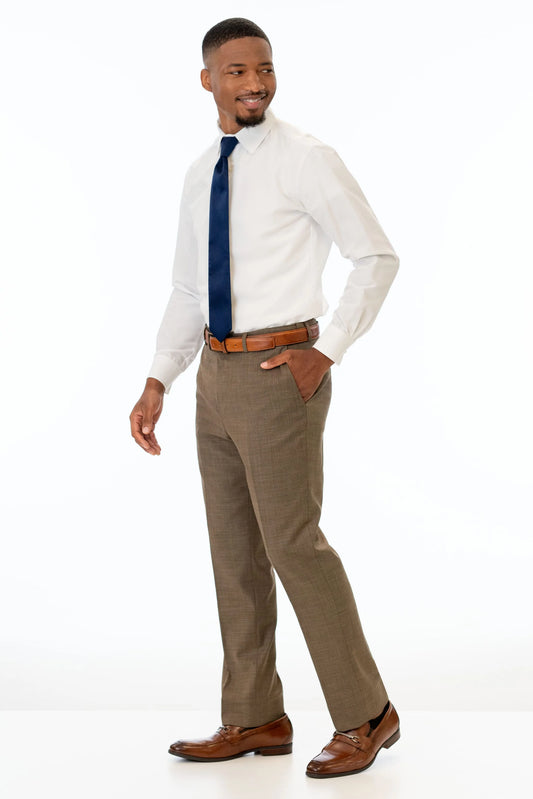 Brown Archer Suit Pants