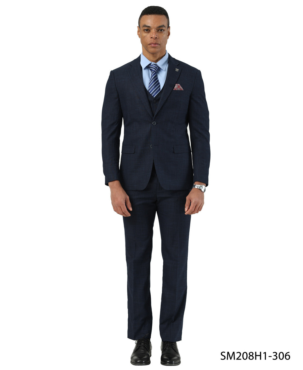 Crosshatch 3 Piece Suit