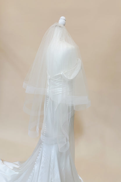 Horse Hair Blusher Veil