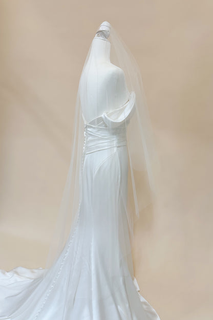 Soft Tulle Blusher Veil