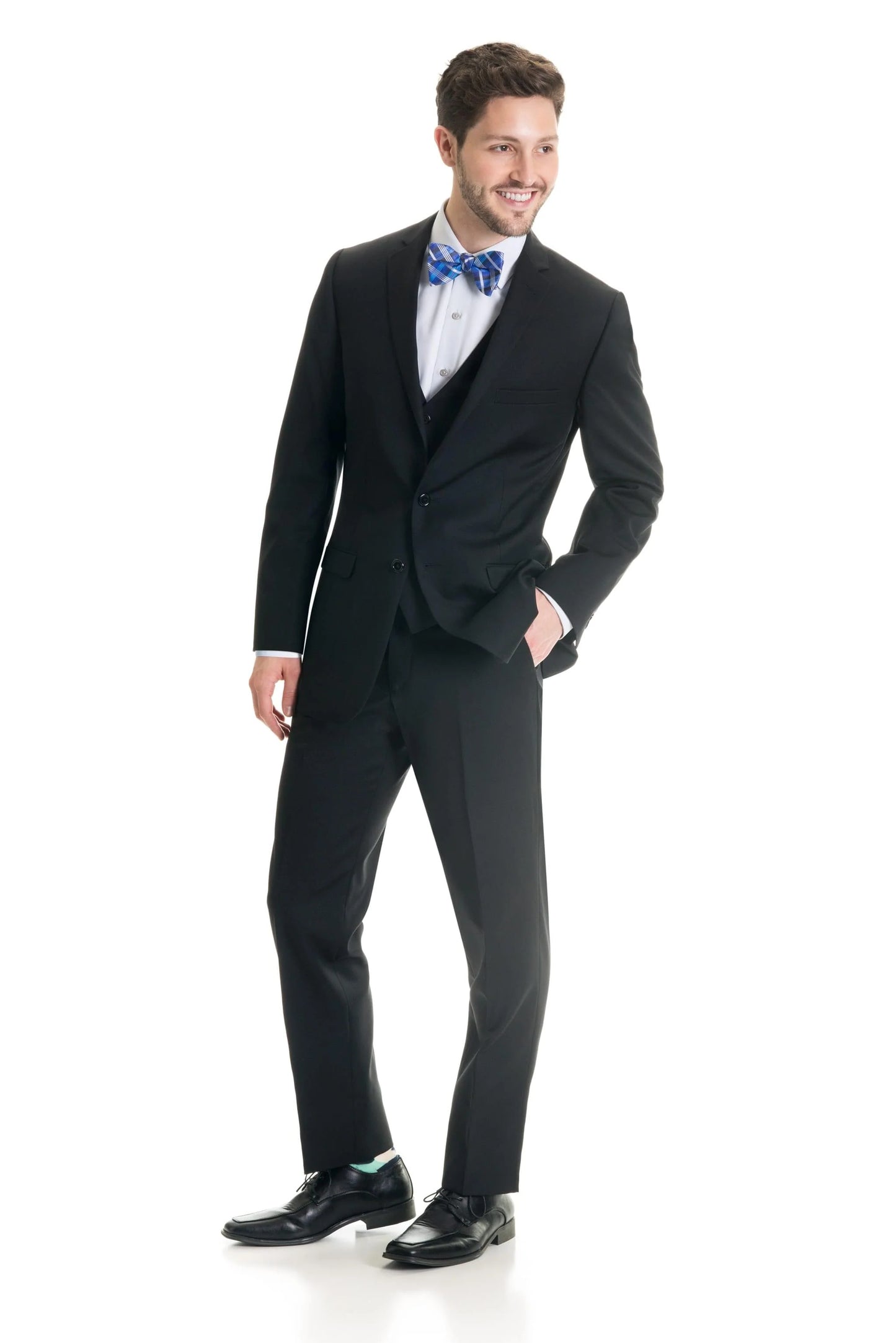 Super 120's Slim Fit Suit Pants