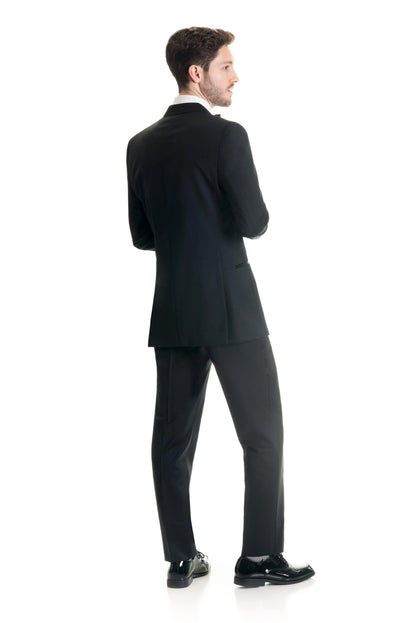 Super 120's Slim Fit Tuxedo Pants