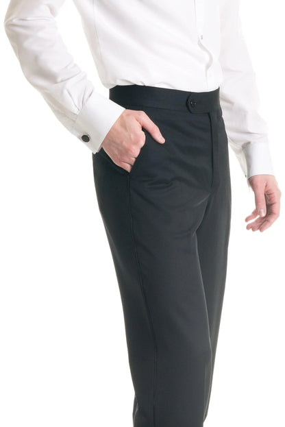 Super 120's Slim Fit Tuxedo Pants
