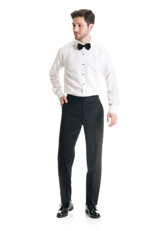 Super 120's Slim Fit Tuxedo Pants