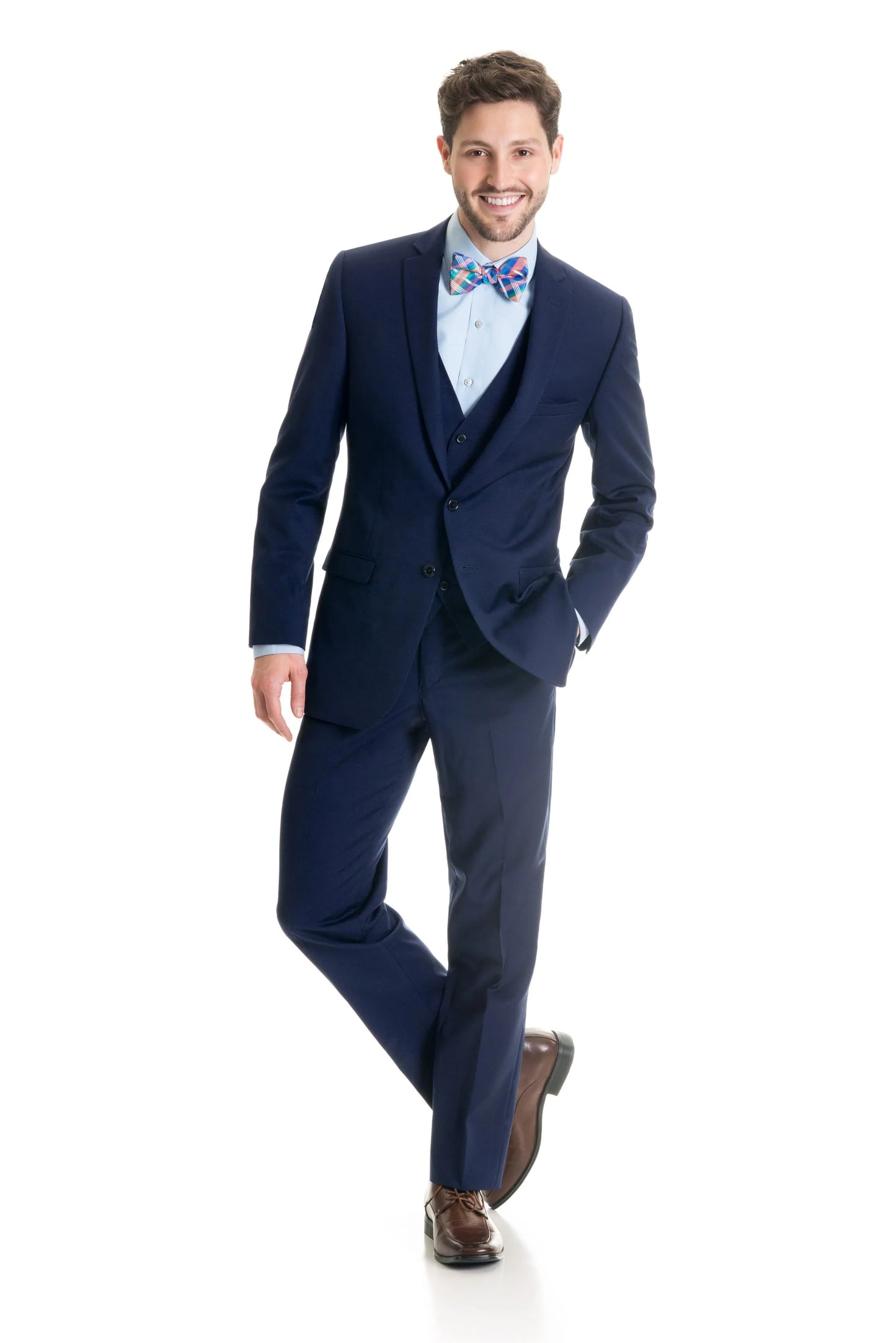 Super 120's Slim Fit Suit Pants