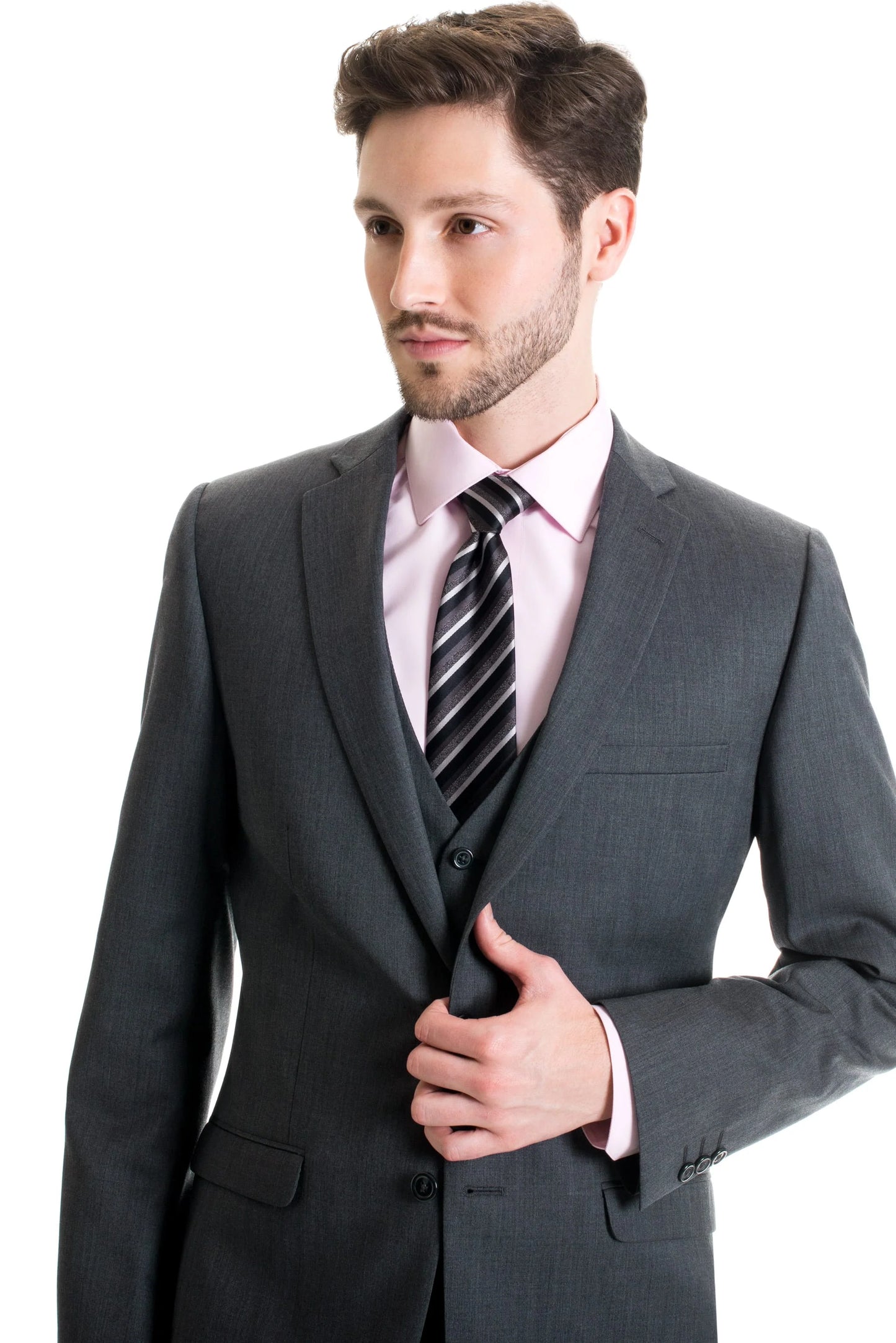 Super 120's Slim Fit Suit Coat