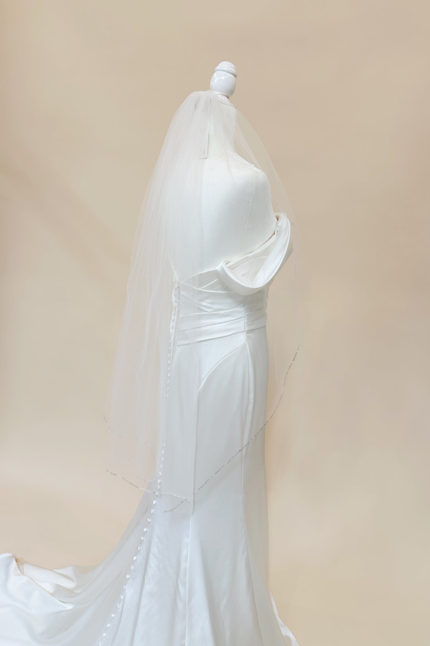 Sequin Lined Veil